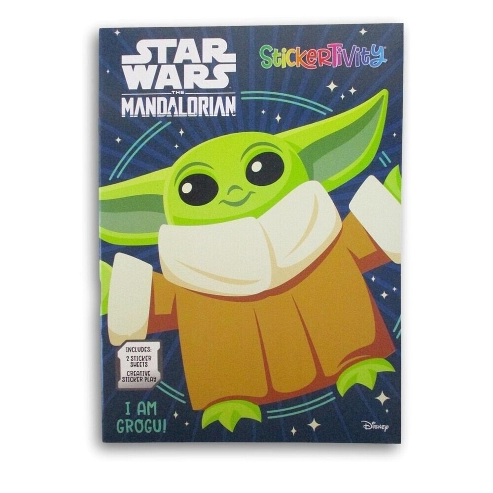 Stickertivity Star Wars Mandalorian - Creative Sticker Play I Am Grogu !
